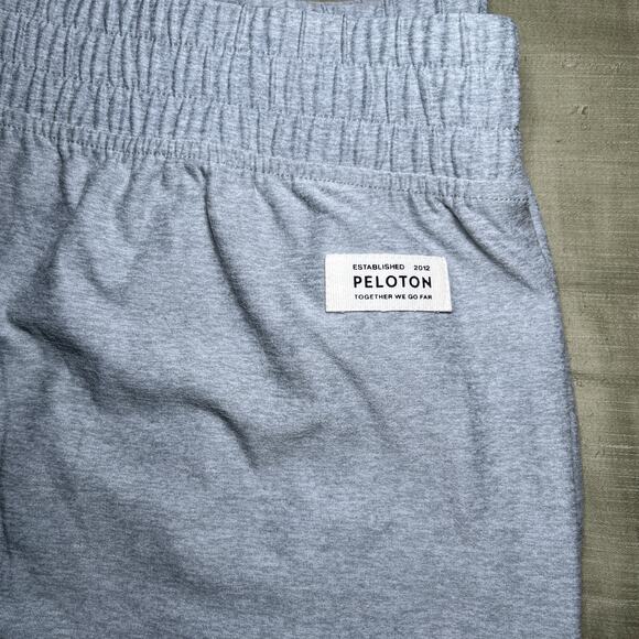 Peloton Joggers XXL 2XL Mens Sweatpants Track Pants Fleece Exercise Stretch Gray - Picture 2 of 8